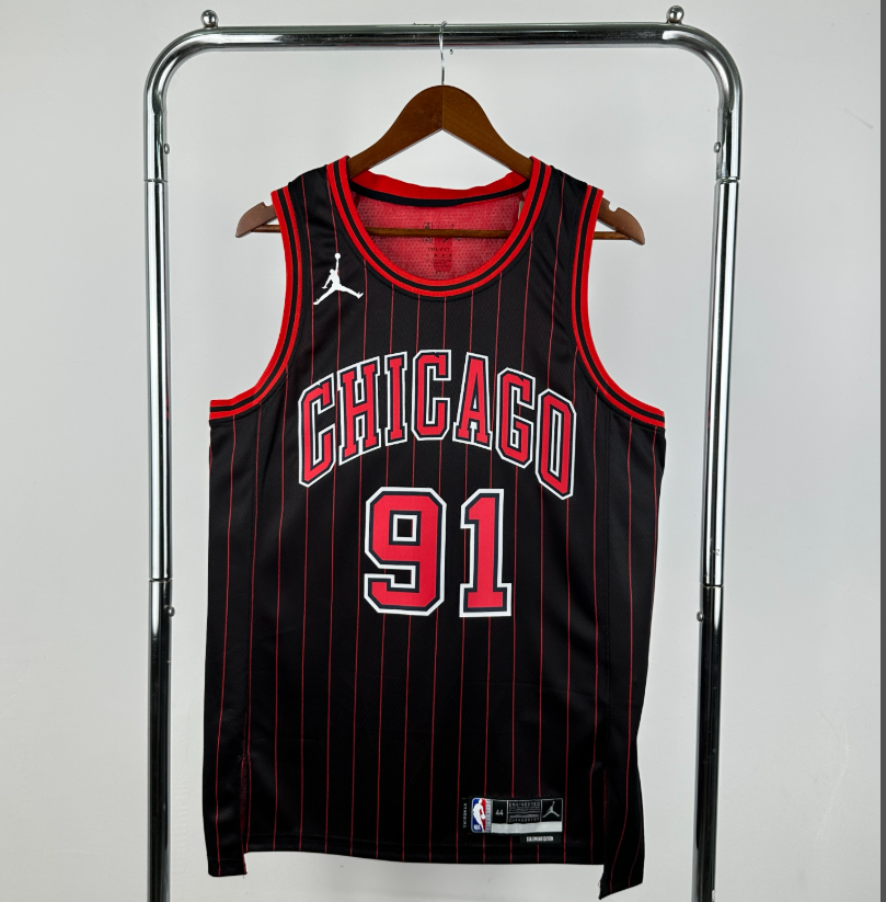 2026 NBA Jordan Brand Chicago Bulls  RODMAN 91#