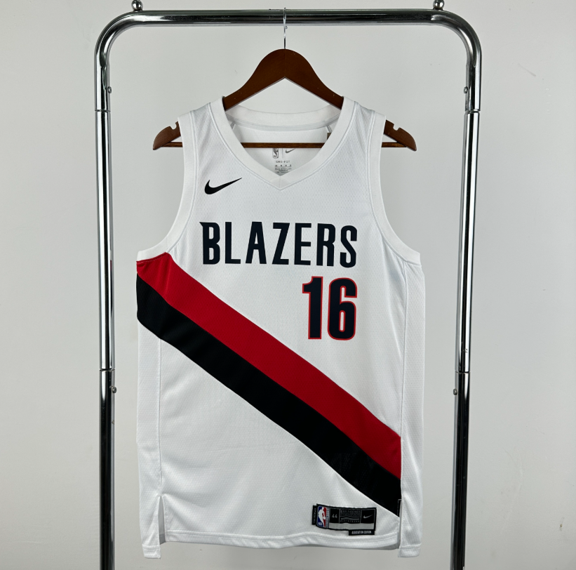 2026 NBA Portland Trail Blazers White  YANG 16#