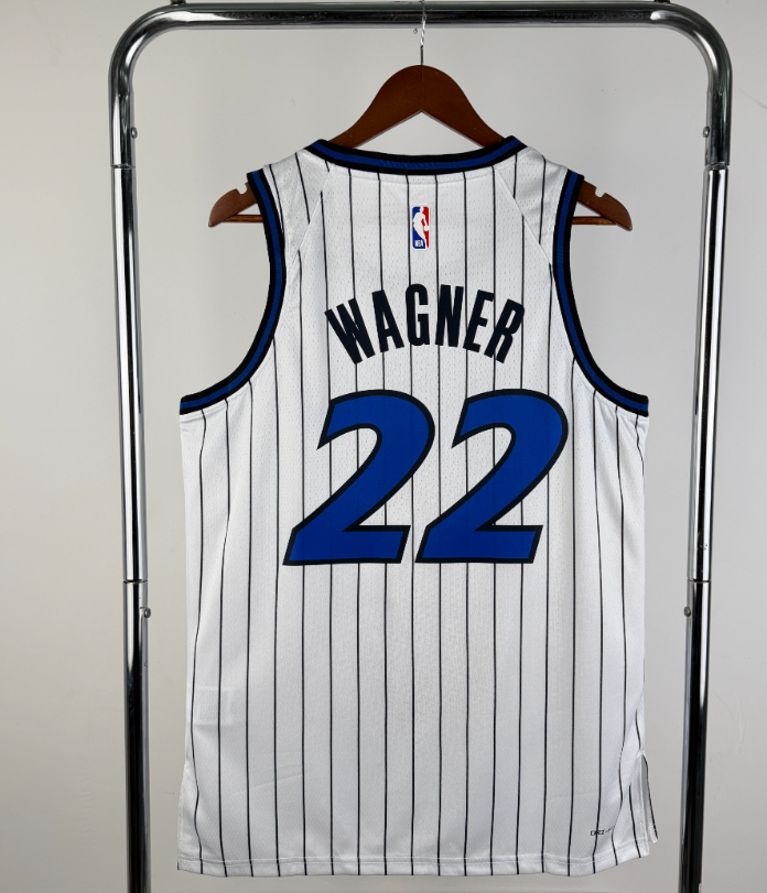 2026 NBA  Orlando Magic  home white  Shaquille  WAGNER 22#
