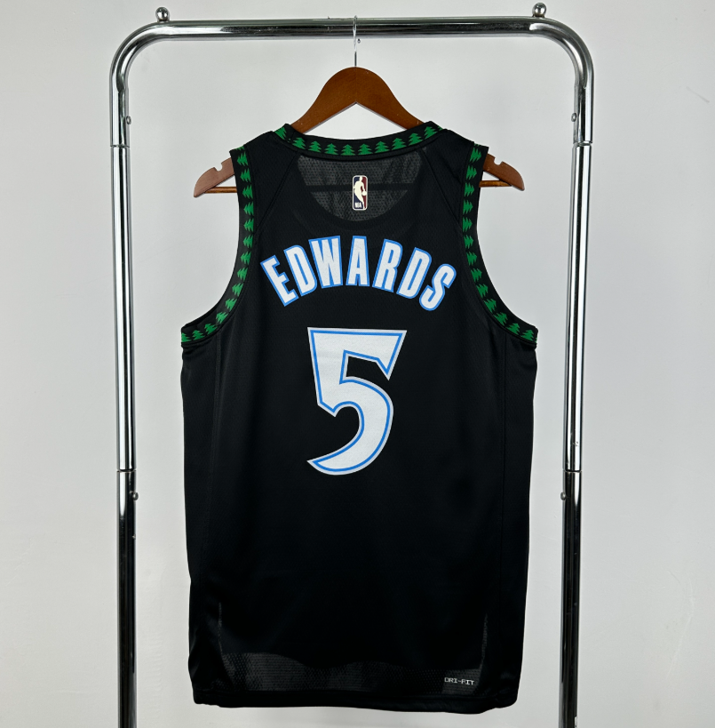 2026 NBA Minnesota Timberwolves retro  Anthony Edwards 5#