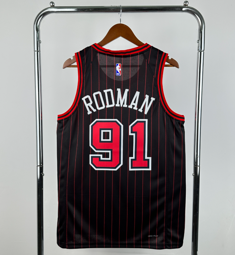 2026 NBA Jordan Brand Chicago Bulls  RODMAN 91#