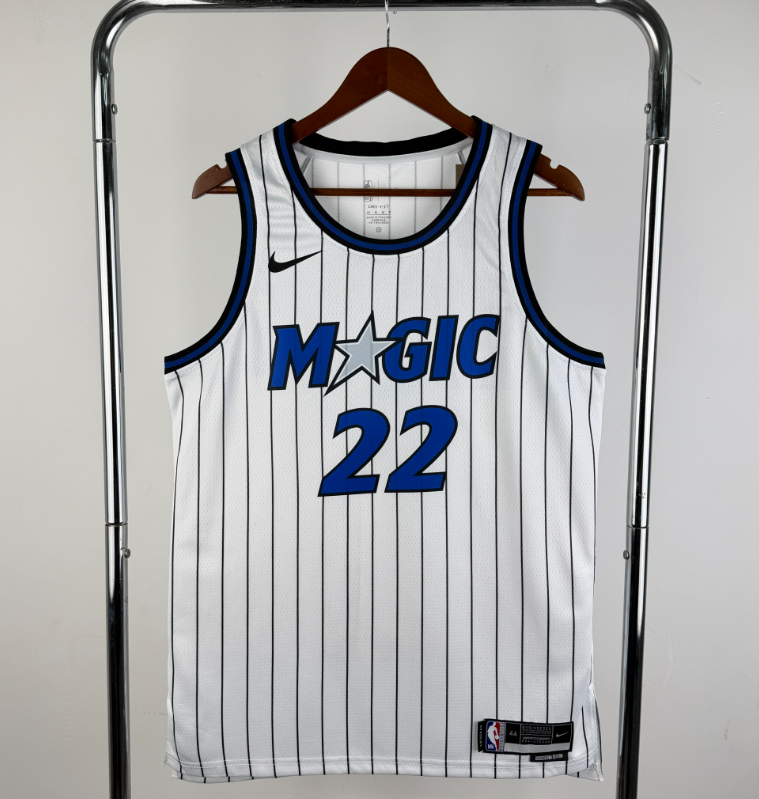 2026 NBA  Orlando Magic  home white  Shaquille  WAGNER 22#