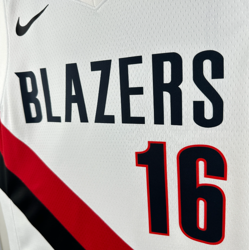 2026 NBA Portland Trail Blazers White  YANG 16#