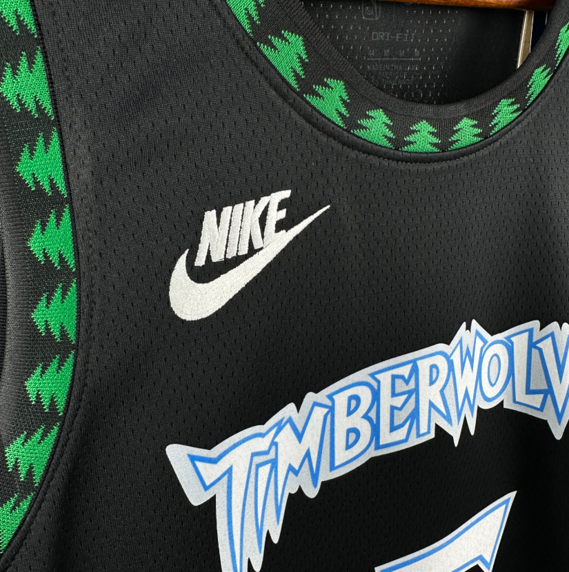 2026 NBA Minnesota Timberwolves retro  Anthony Edwards 5#