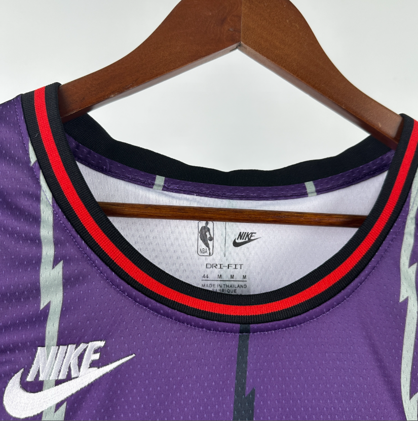 2026 NBA Toronto Raptors  retro  Purple  McGrady 1#