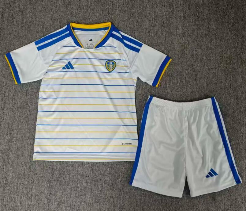 2026 2027  Leeds United Home Kids Jersey