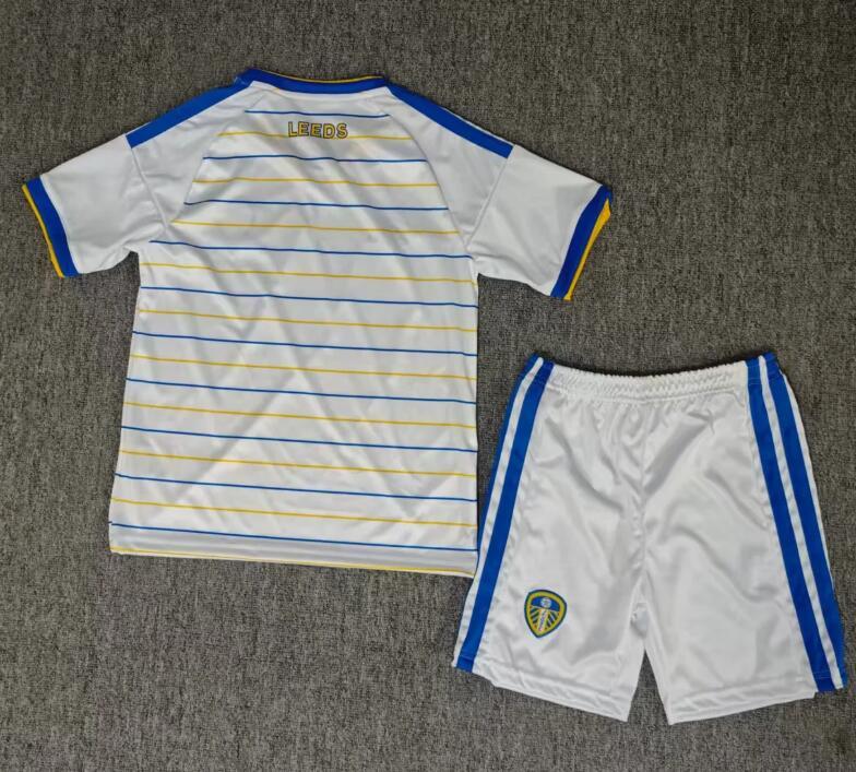 2026 2027  Leeds United Home Kids Jersey