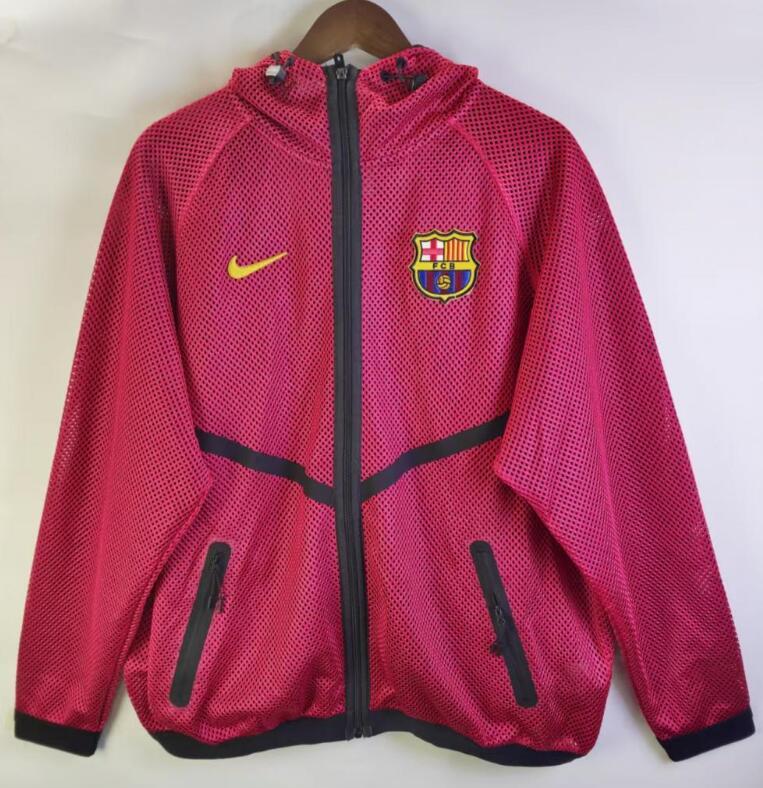 2026 2027 Barcelona  Red jacket hoodile