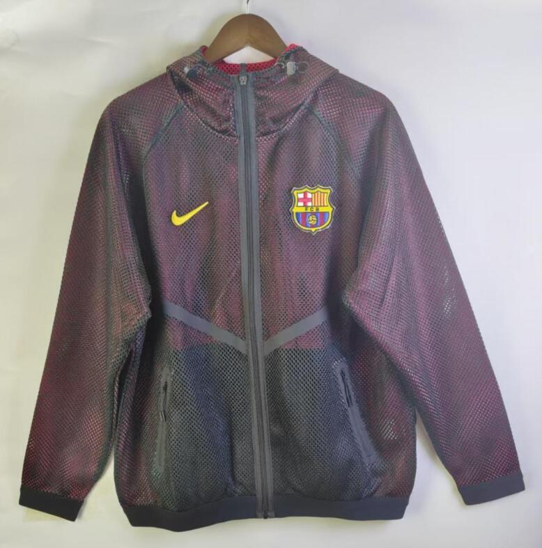 2026 2027 Barcelona  black Red jacket hoodile
