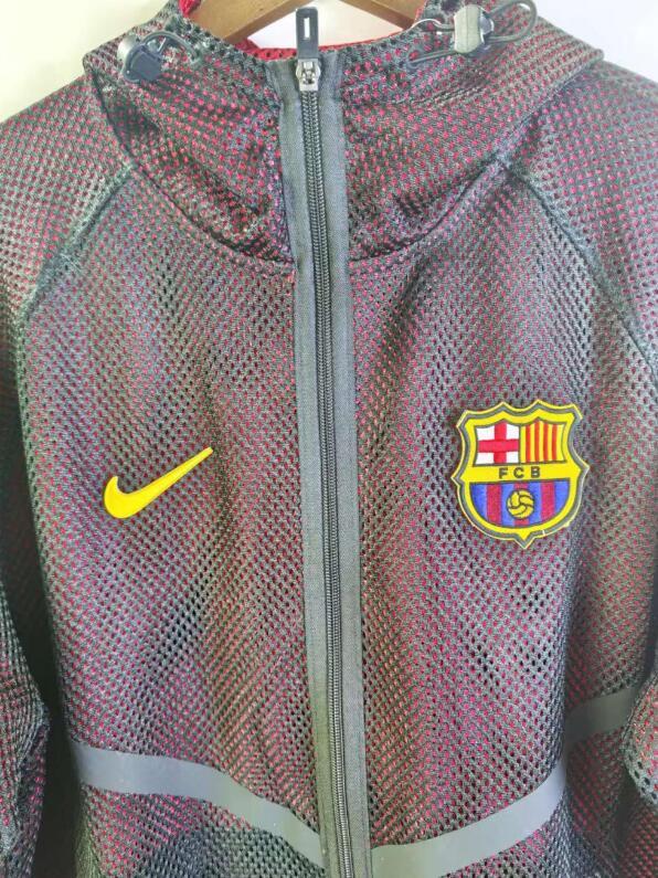 2026 2027 Barcelona  black Red jacket hoodile