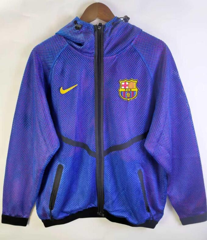 2026 2027 Barcelona Blue jacket hoodile