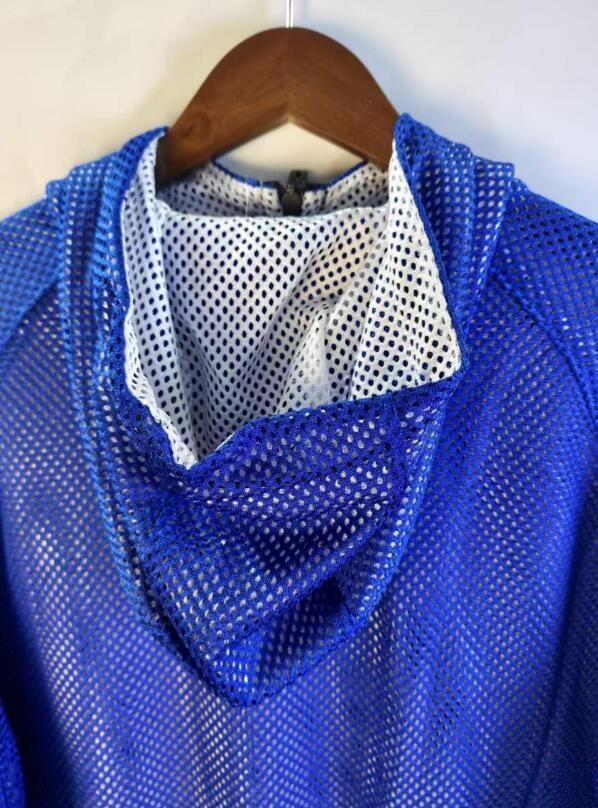 2026 2027 Barcelona Blue White jacket hoodile