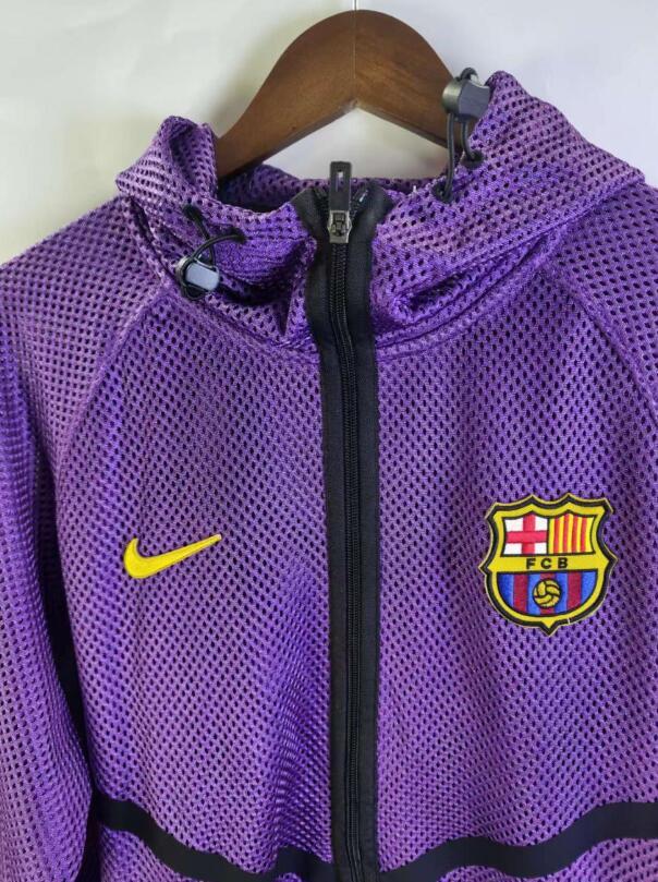 2026 2027 Barcelona Purple jacket hoodile