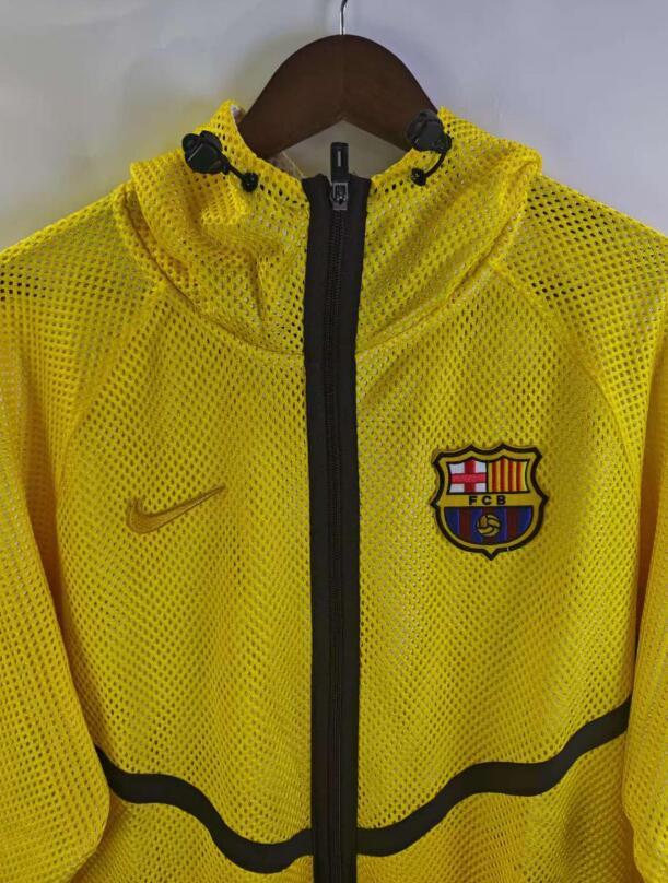 2026 2027 Barcelona Yellow jacket hoodile