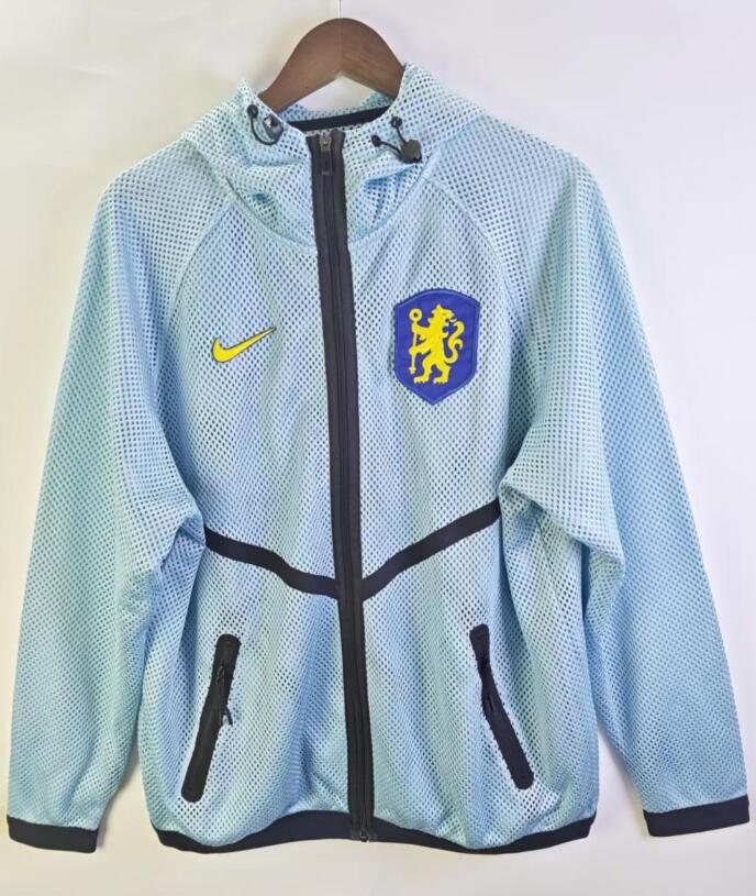 2026 2027 Chelsea Light blue jacket hoodile