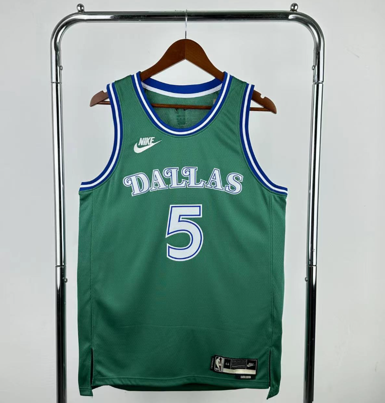 2026 NBA Dallas Mavericks  retro green  RUSSELL5 #