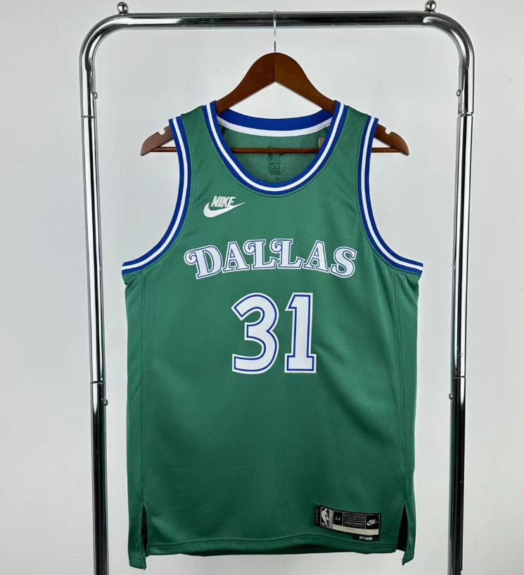 2026 NBA Dallas Mavericks  retro green  Thompson  31 #