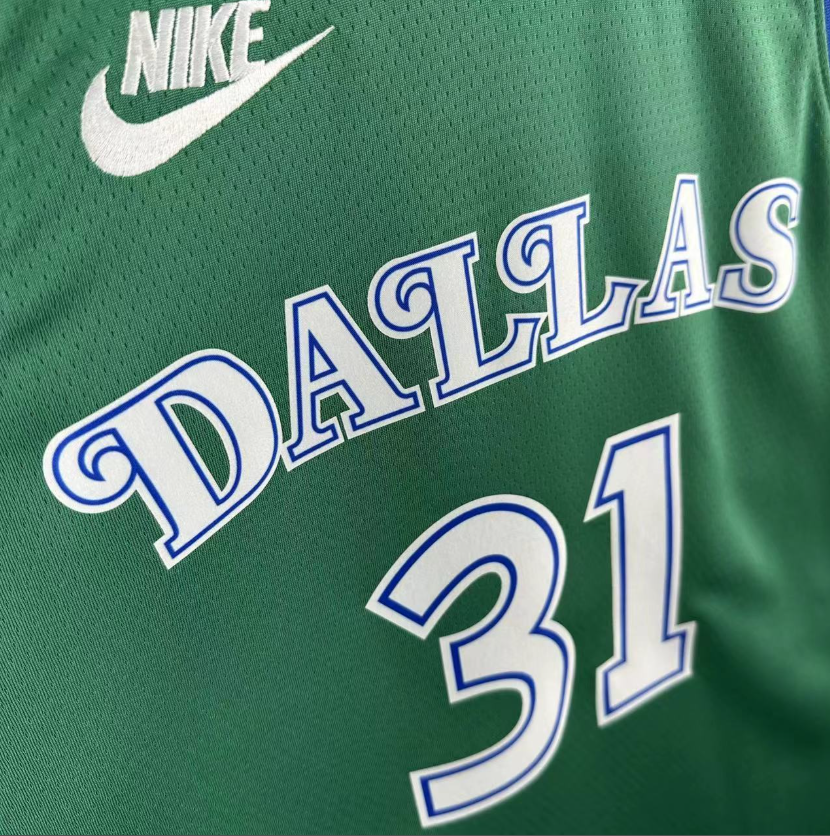 2026 NBA Dallas Mavericks  retro green  Thompson  31 #