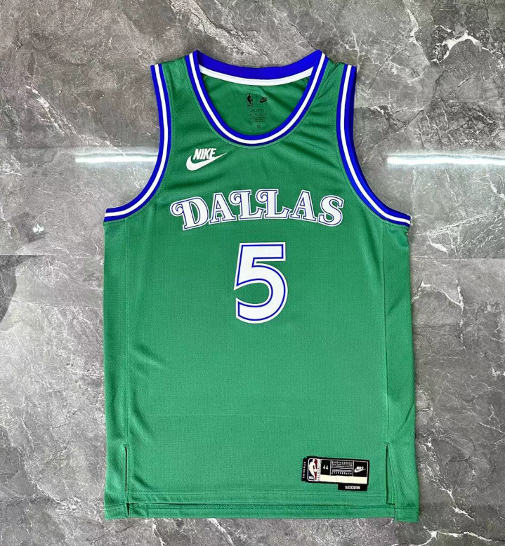 2026 NBA Dallas Mavericks  retro green  RUSSELL5 #