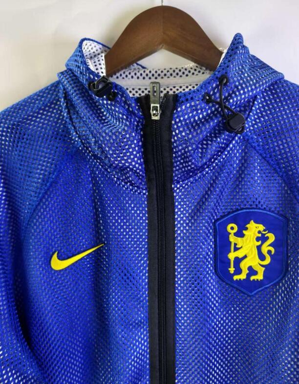2026 2027 Chelsea Blue white jacket hoodile