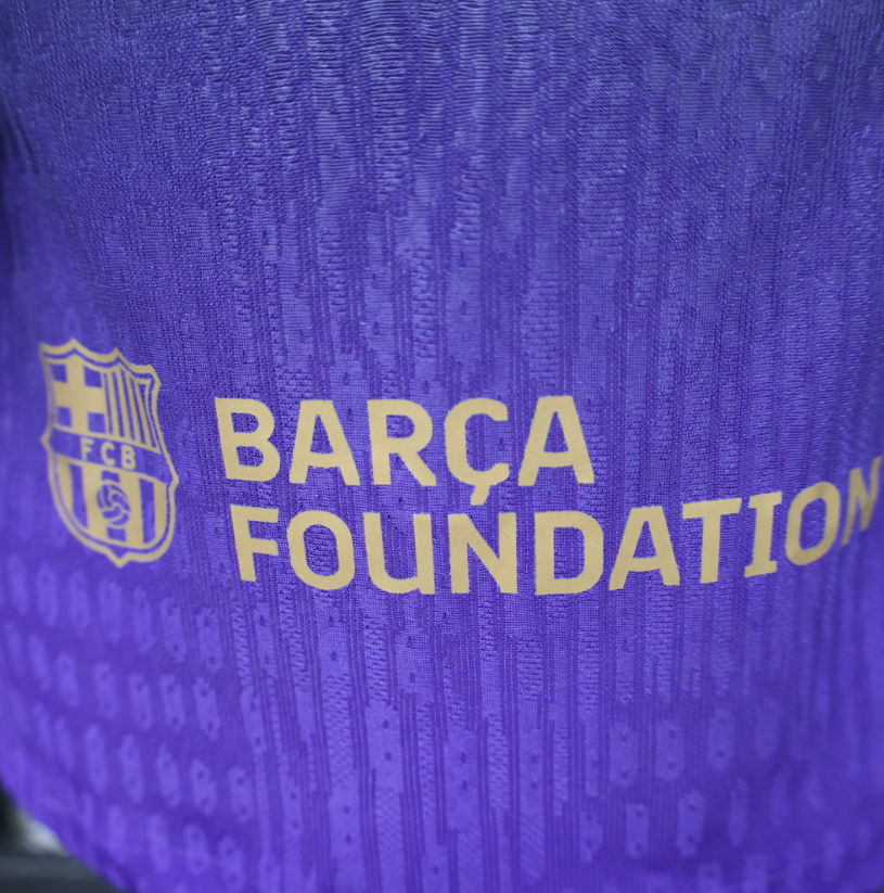 2026 2027 Barcelona AWAY   Jersey Player Version  Long sleeves