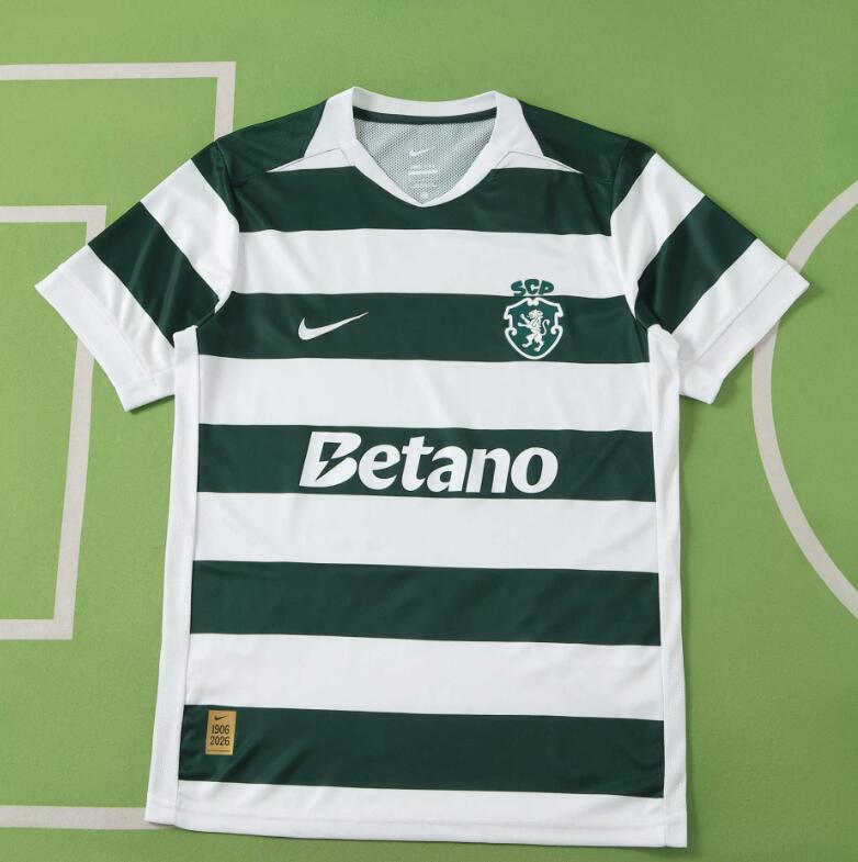 2026 2027  Sporting CP  Home  jersey  fan version