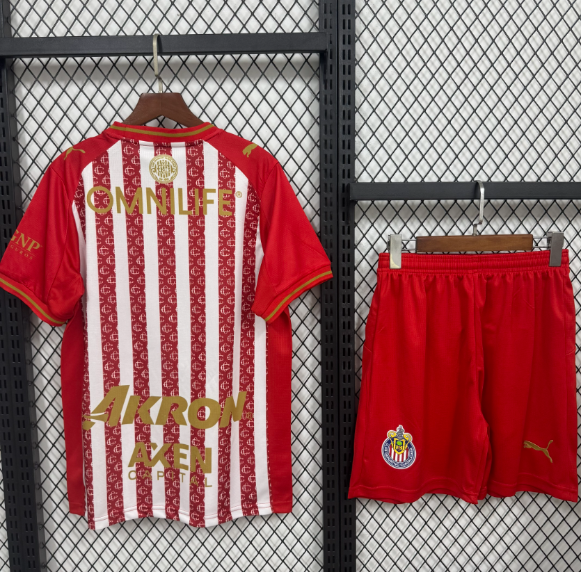 2026 2027  Chivas Guadalajara Home  adult kit (shirt +short )  Jersey  fan version