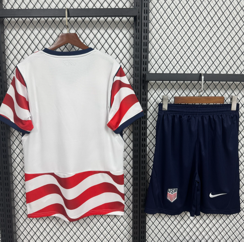 2026 World cup USA  United States Home  adult kit (shirt +short )   Jersey  fan version