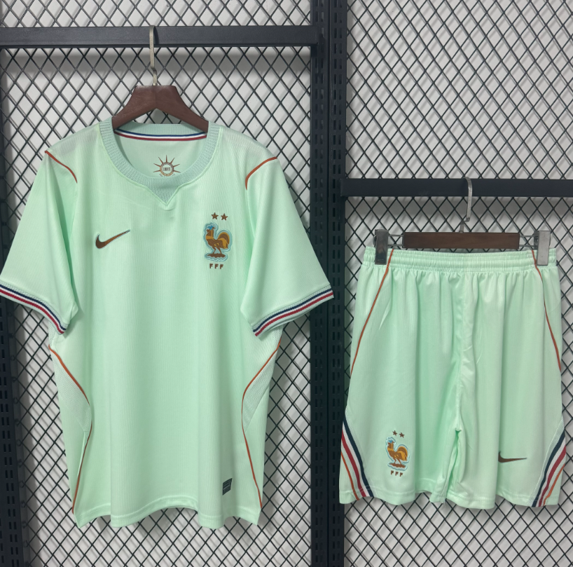 2026 World cup France Away adult kit (shirt +short )   Jersey  fan version