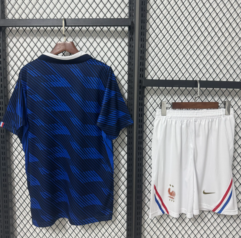 2026 World cup France Home adult kit (shirt +short )   Jersey  fan version