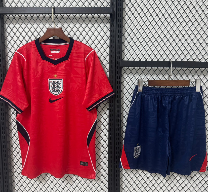 2026 World cup England Away adult kit (shirt +short )   Jersey  fan version