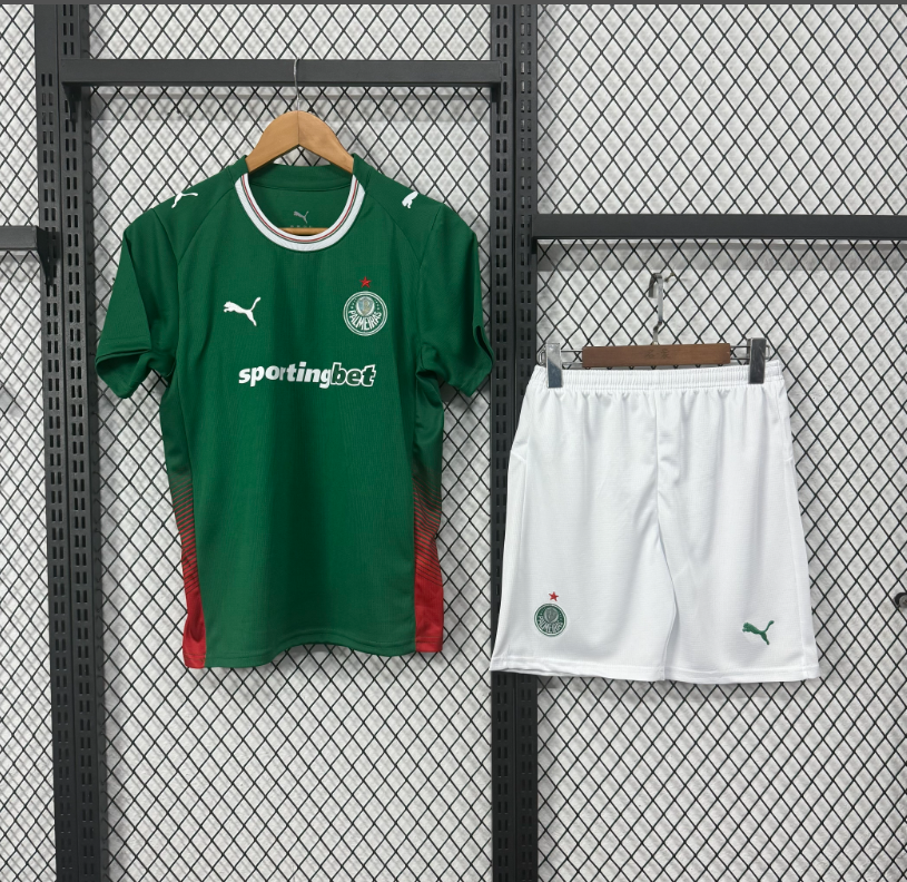 2026 2027  SE  Palmeiras Home  adult kit (shirt +short )  Jersey Fan Version