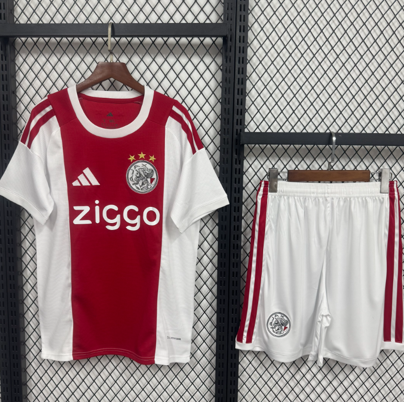 2026 2027   AJAX Home adult kit (shirt +short )   fan version soccer jersey