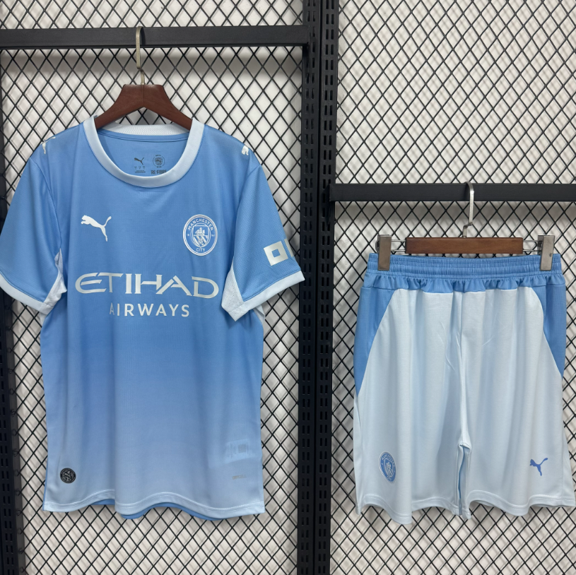 2026 2027  Manchester City Home  adult kit (shirt +short )  Jersey Fan Version