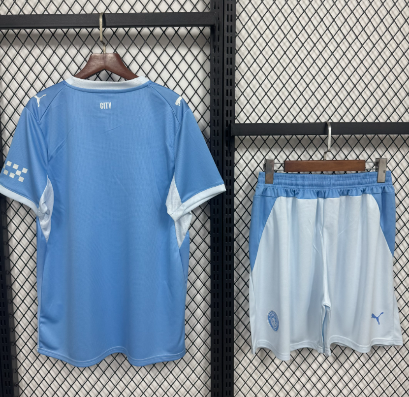 2026 2027  Manchester City Home  adult kit (shirt +short )  Jersey Fan Version