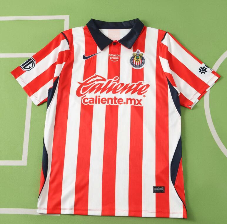 2026 2027  Chivas Guadalajara Home Jersey  fan version