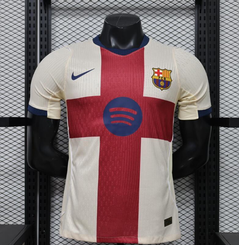 2026 2027  Barcelona 4TH Jersey player Version