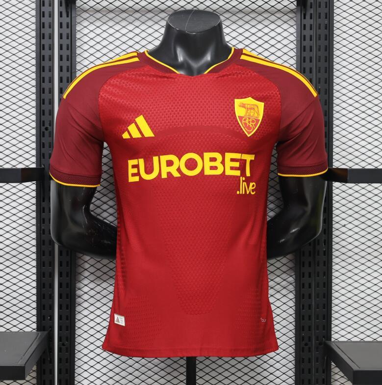 2026 2027 AS  ROMA  Home Jersey Player Version