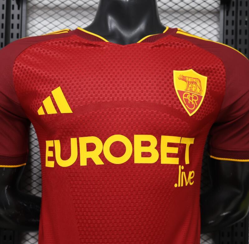 2026 2027 AS  ROMA  Home Jersey Player Version