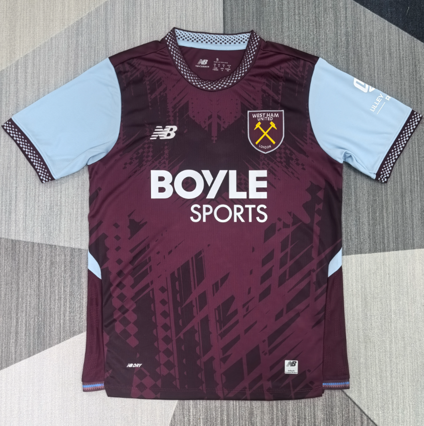 2026 2027  West Ham Home Fan Version Jersey