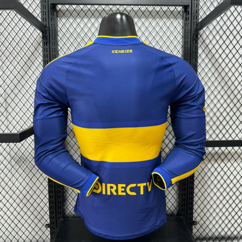 2026 2027  Boca Juniors Home  Jersey Player Version  Long sleeves