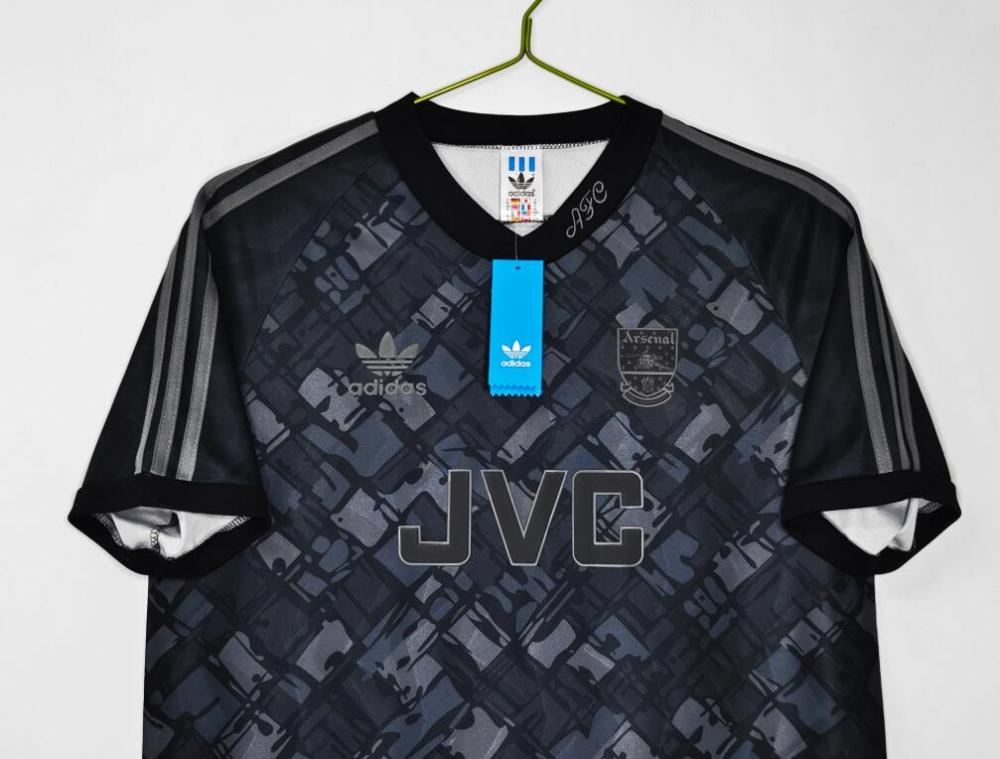 1990 1992  Retro Arsenal  Aawy  jersey