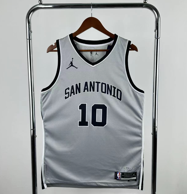 2026 NBA  San Antonio Spurs Edition  grey  10 #   SOCHAN