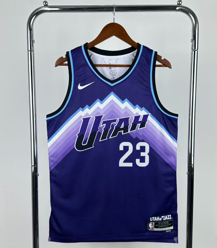 2026 NBA  Utah Jazz  Purple   23 # MARKKANEN