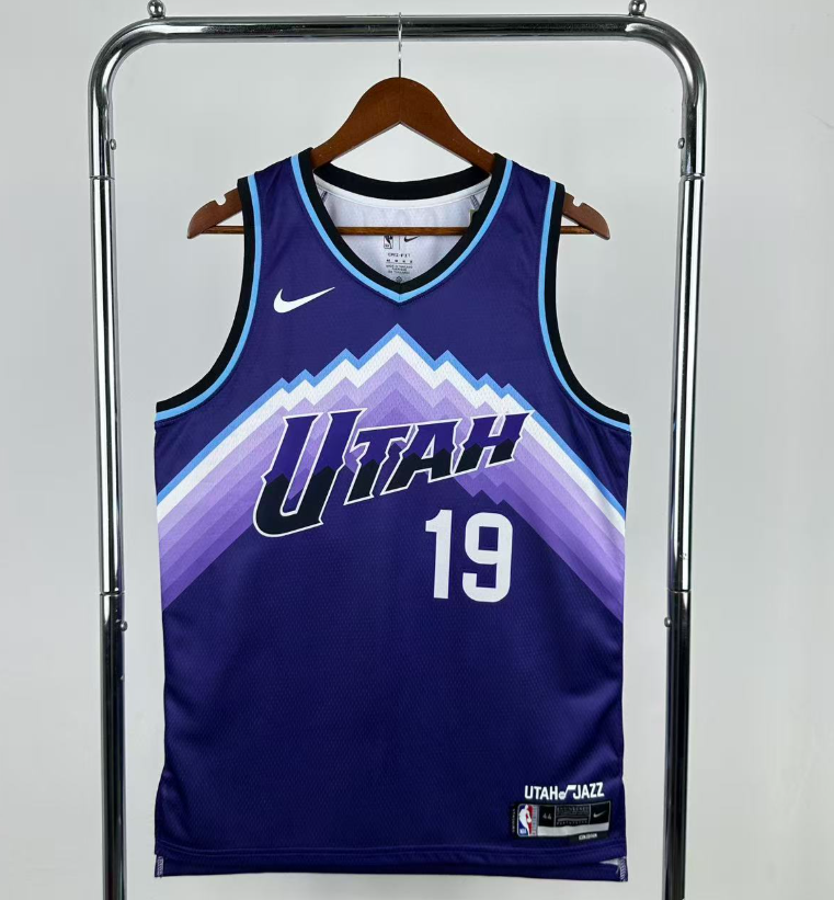 2026 NBA  Utah Jazz  Purple   19 # BAILEY