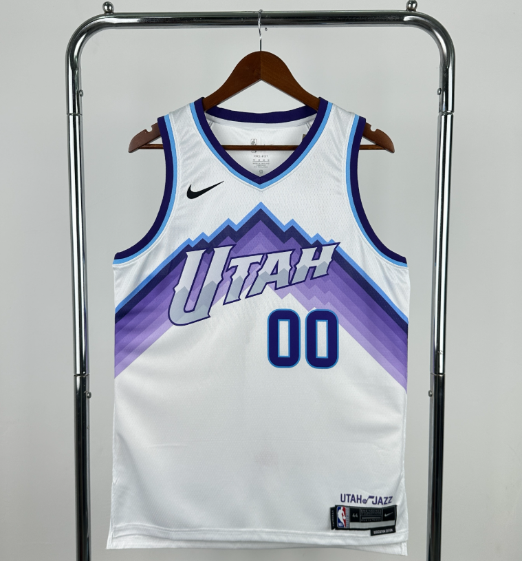 2026 NBA  Utah Jazz  White  00 # MARKKANEN