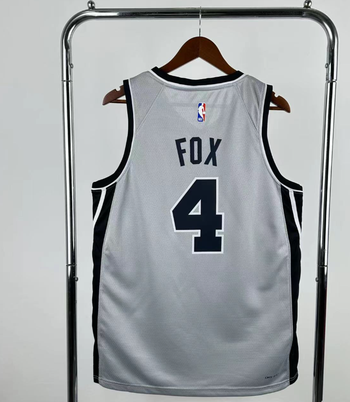 2026 NBA  San Antonio Spurs Edition  grey  4 #   FOX