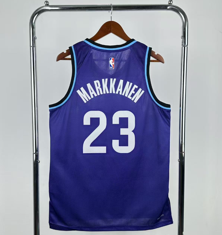 2026 NBA  Utah Jazz  Purple   23 # MARKKANEN
