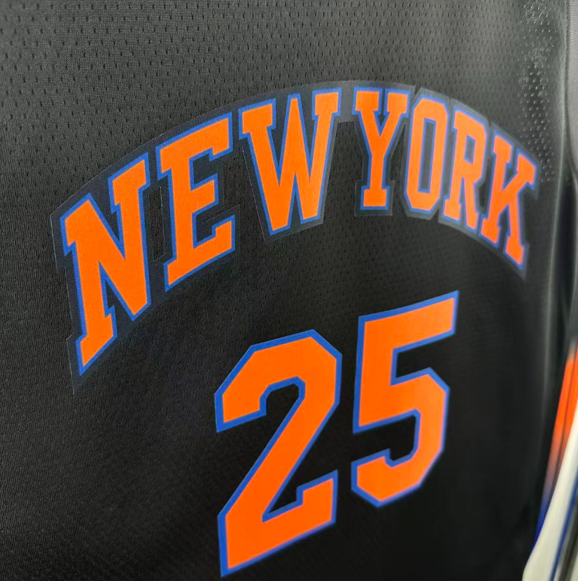 2026 NBA New York Knicks Limited Edition  retro  Bridges  25#