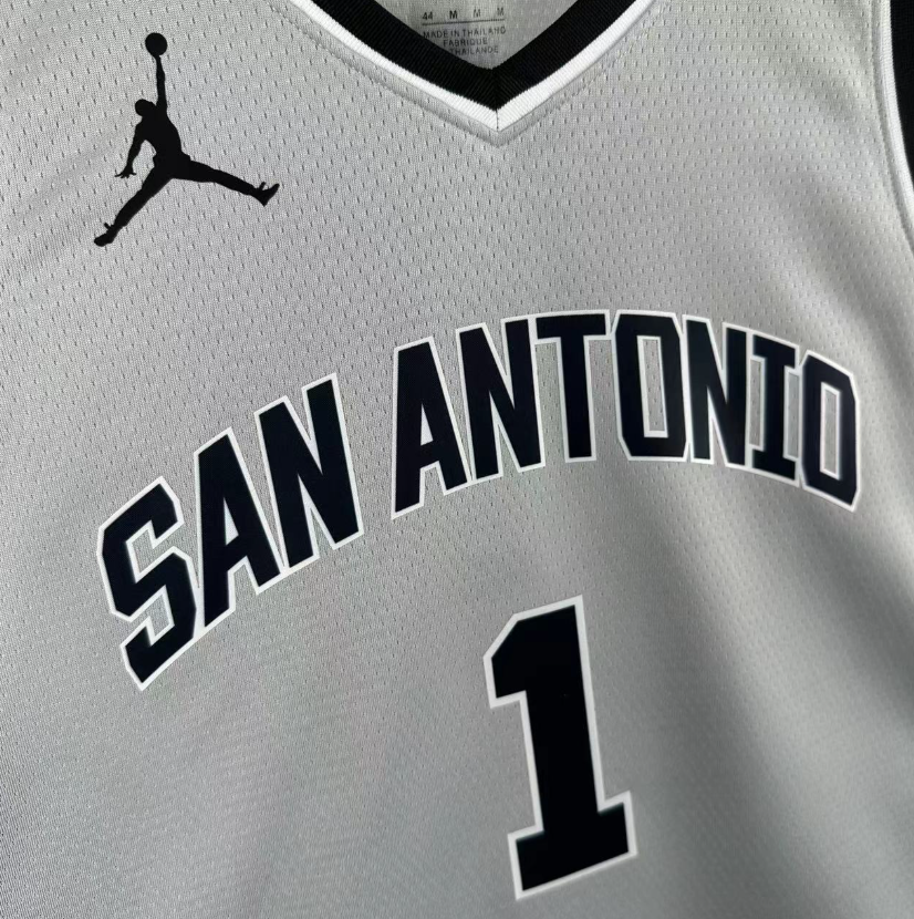2026 NBA  San Antonio Spurs Edition  grey  1 #   Wembanyama